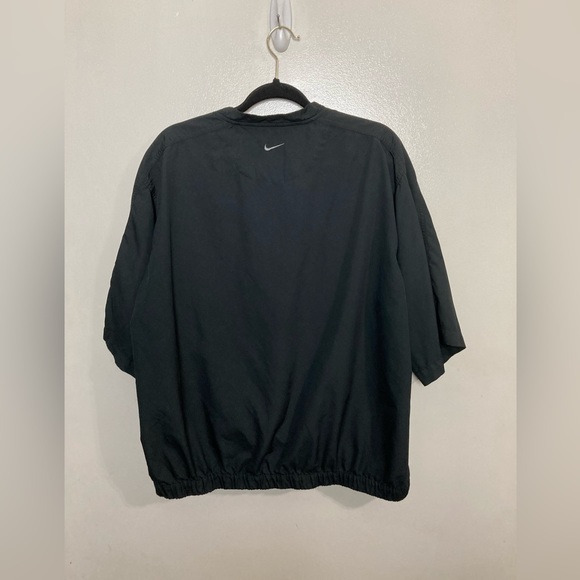Nike Golf black short sleeve v neck windbreaker pullover. Hunt Valley. Large - Picture 5 of 5